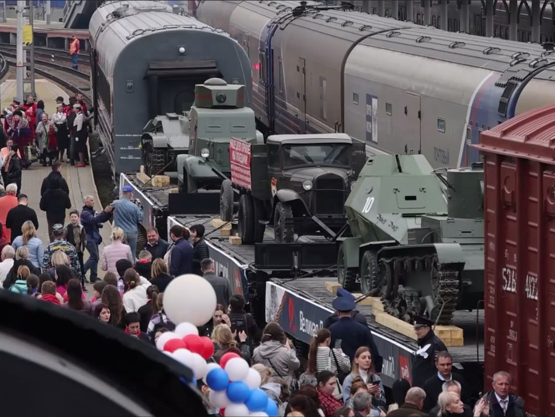 Retro train "Victory" arrives in Makhachkala