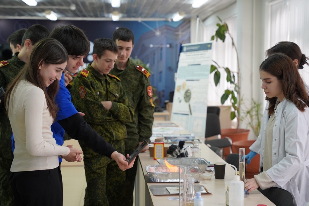Dagestan State University hosts robotics exhibition