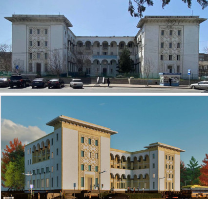 Restoration of “Dagestan” Hotel starts in Makhachkala