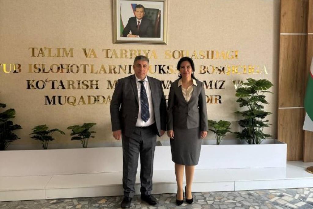 DSPU develops relations with Uzbekistan