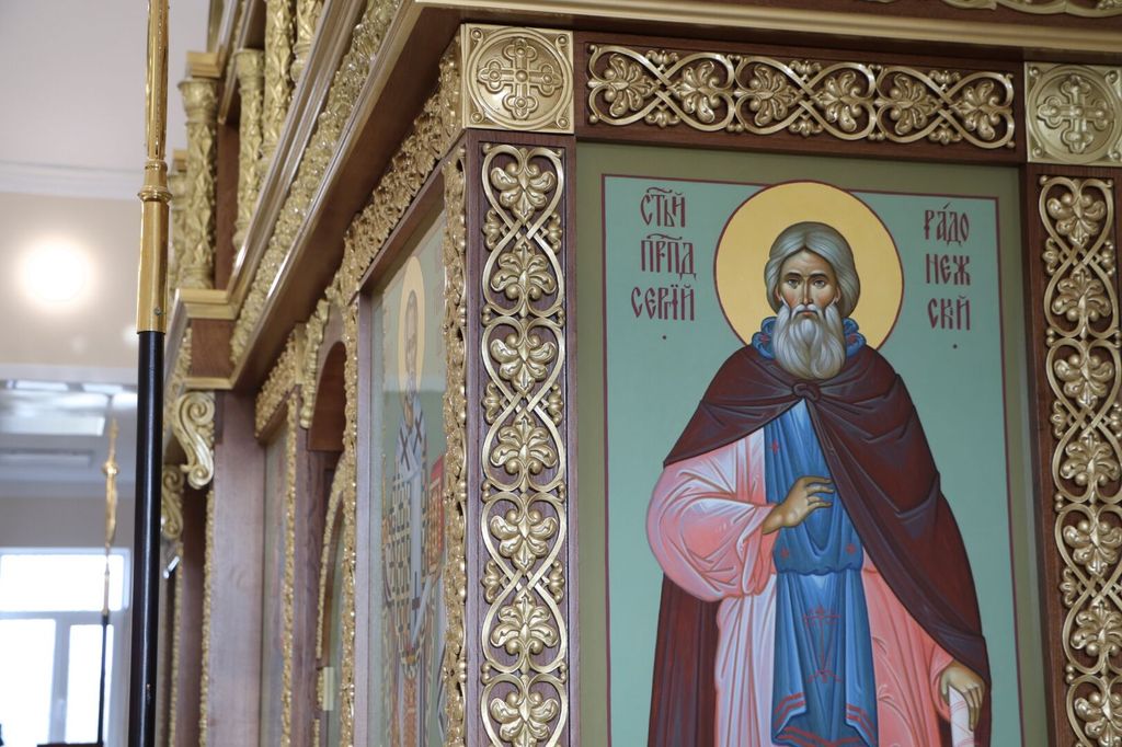 XVIII century temple being restored in Kizlyar 