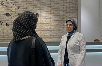 Palestinian refugees receive qualified medical care in Dagestani clinics